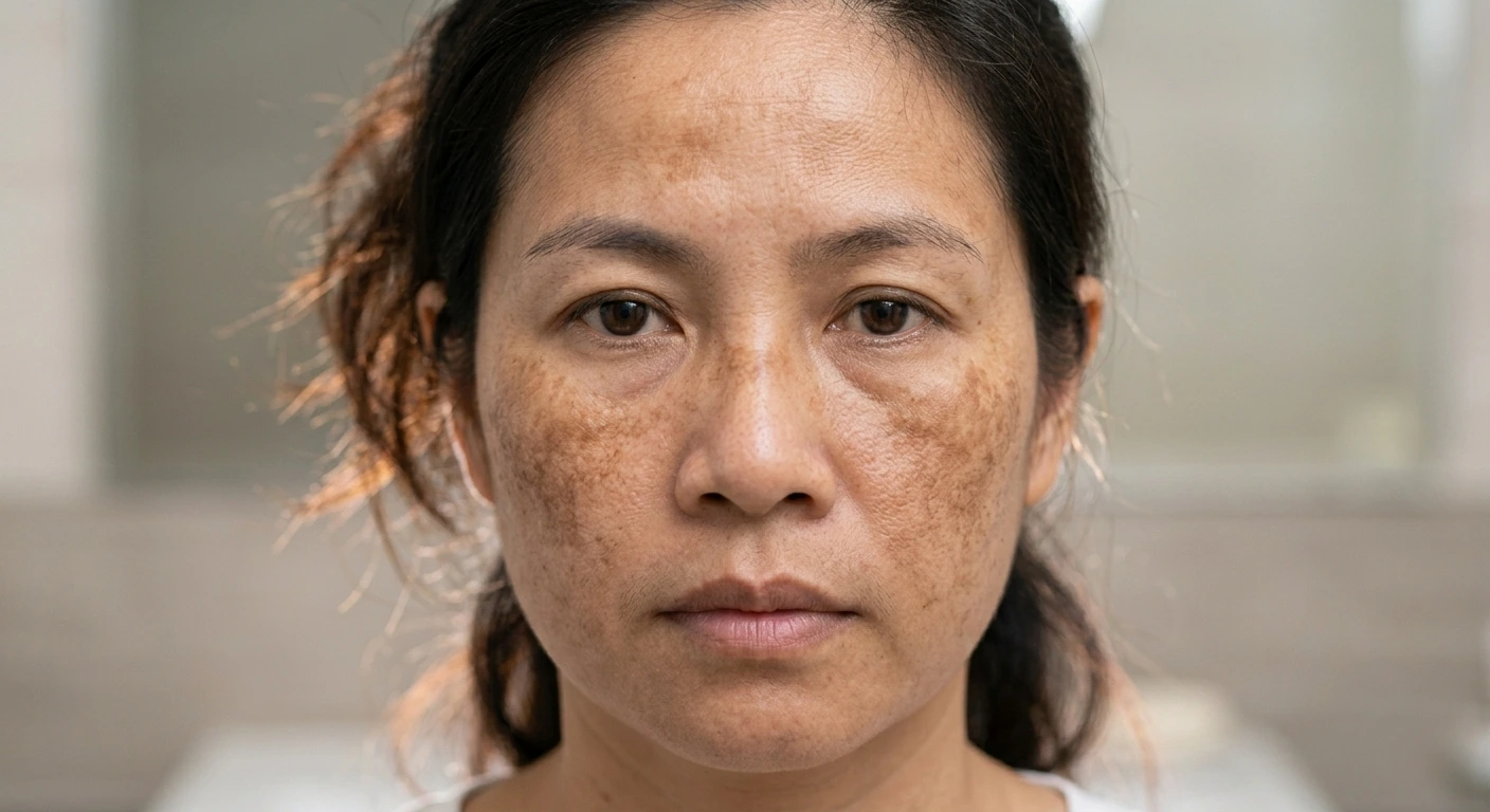 Efek sinar matahari pada melasma